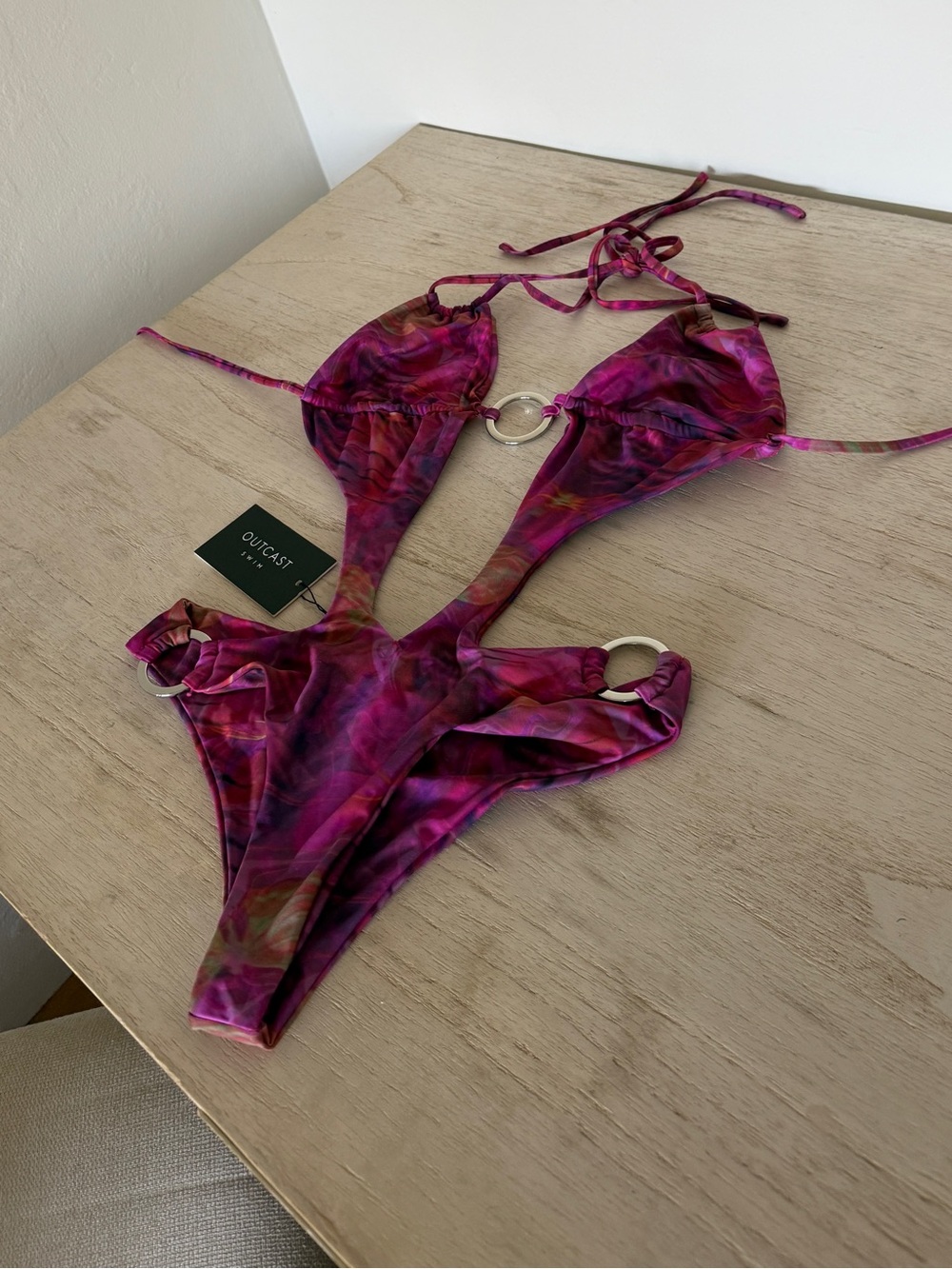 NWT Outcast Valencia One Piece Swimsuit Amethyst Haze